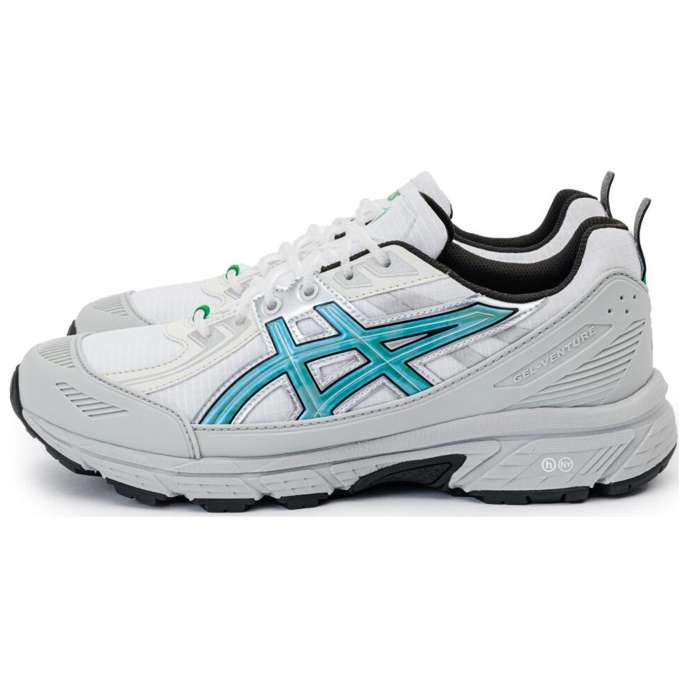 Hidden NY x ASICS Gel Venture 6 Abrasion Resistant Low top Running Shoes Unisex White Gray