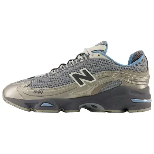 New Balance NB 1000 Abrasion Resistant Breathable Low top Running Shoes Unisex Gray Silver