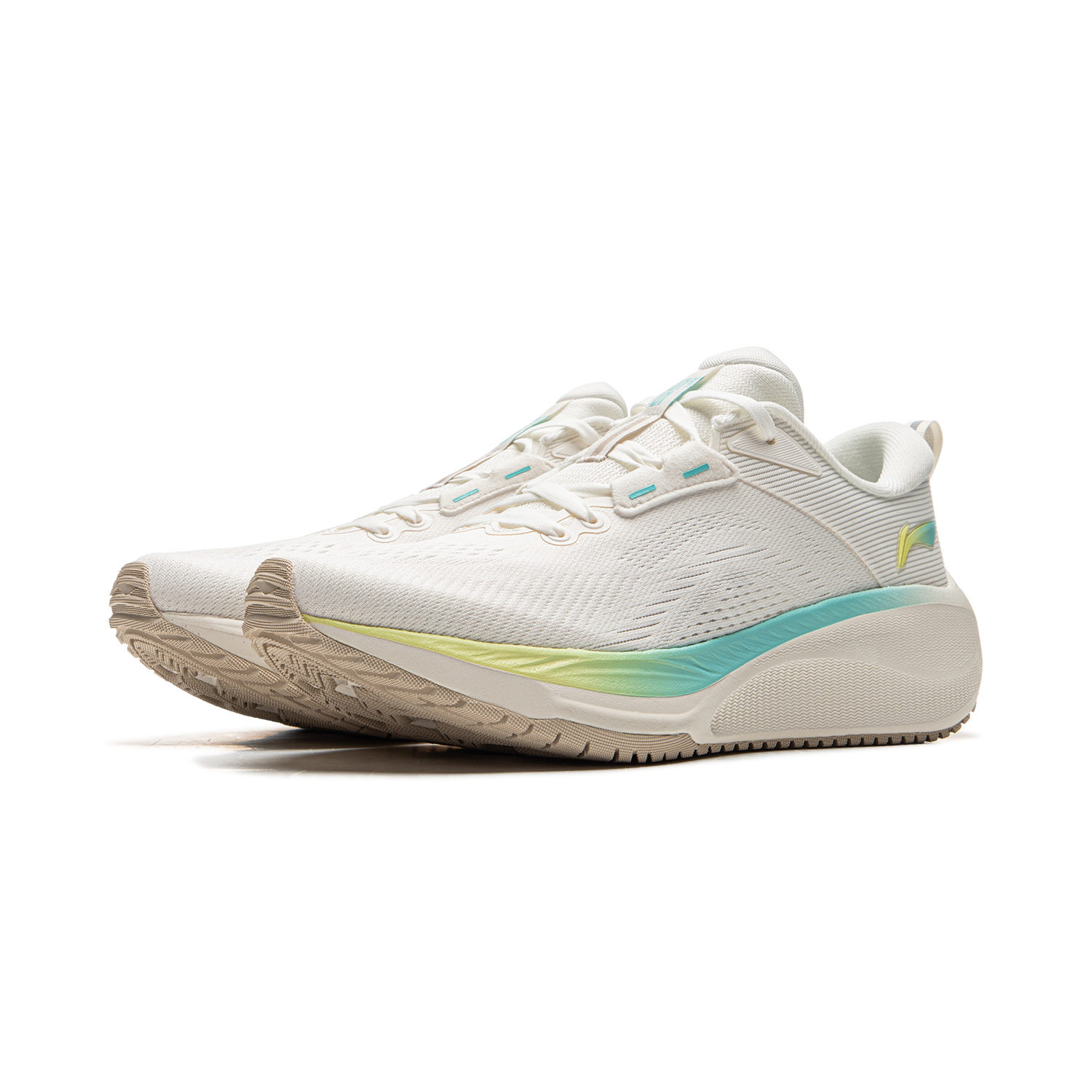 Li Ning MINE JUMP 2.0 V2 Low top Casual Long Distance Running Sprint Running Shoes Women’s Mist White