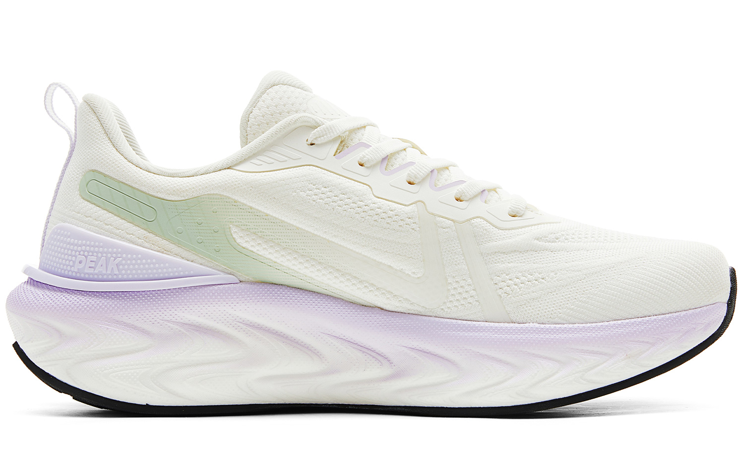 PEAK Taichi 7.0 Running Shoes Women’s Low Top Super Light White Purple