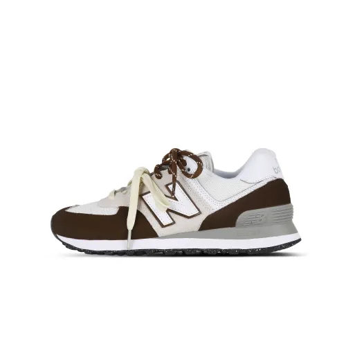New Balance NB 574 Cushioning Abrasion Resistant Coverage City Commuting Running Shoes Unisex Brown