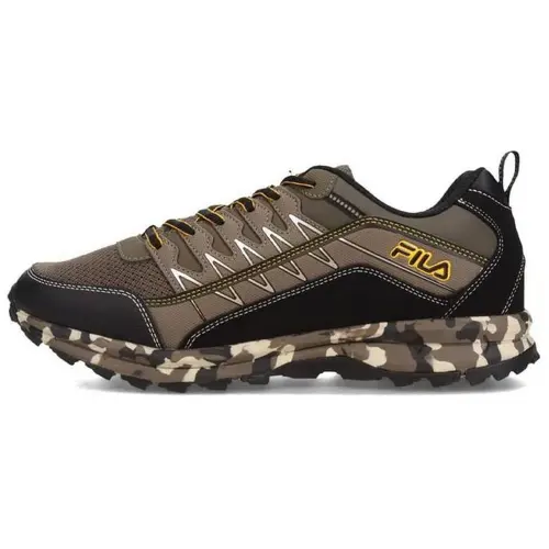 FILA Cushioning Abrasion Resistant Low top Running Shoes Men's Brown