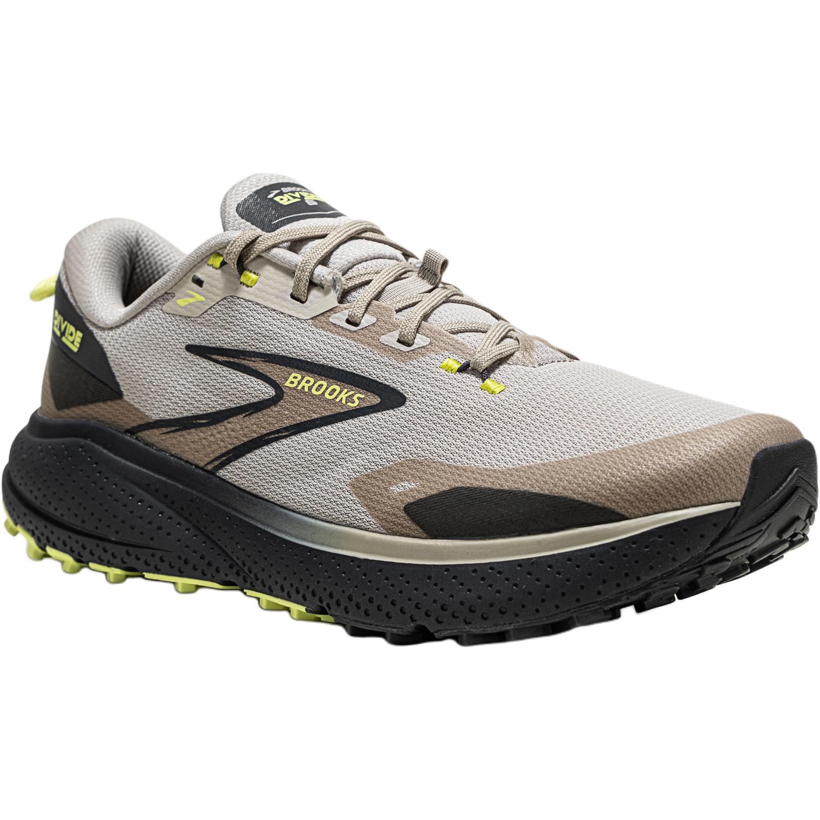 Brooks Divide 6 Cushioning Abrasion Resistant Breathable Low top Running Shoes Men’s Brown