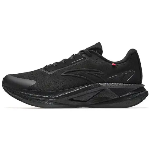 Anta Champion 3SE Slip Resistant Abrasion Resistant Low top Running Shoes Men's Black Silver
