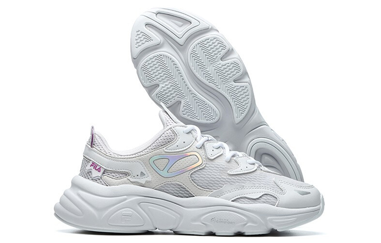 Женские кроссовки Fila FUSION Mars 1 (светло-серые) — фото 6