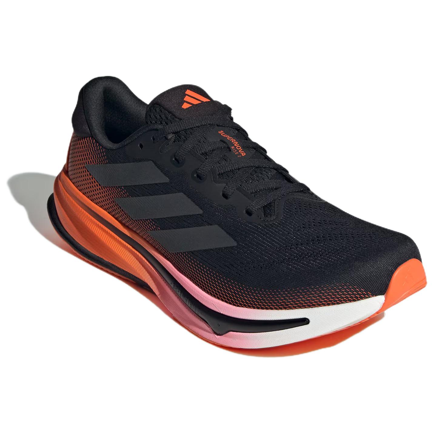 Adidas SUPERNOVA RISE Abrasion Resistant Breathable Coverage Support Rebound Low top Casual Running Shoes Men’s