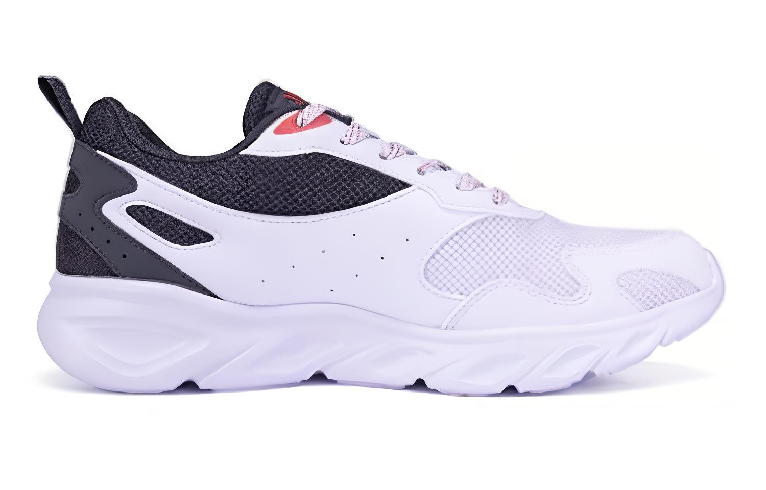 XTEP Abrasion Resistant Breathable Low top Running Shoes Men’s Black White