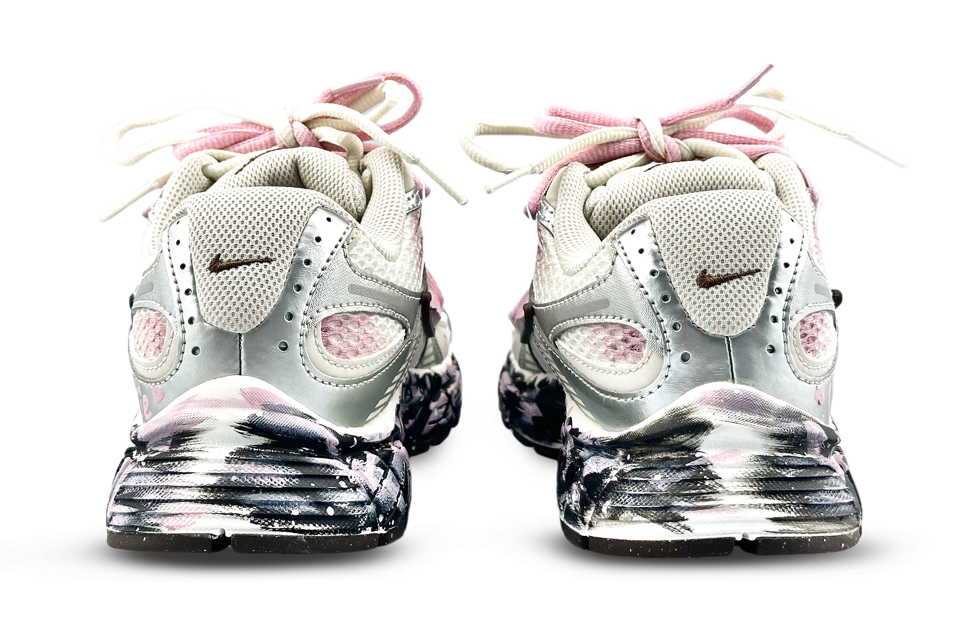 Nike V5 RNR Abrasion Resistant Breathable Low top Running Shoes Women’s White Pink