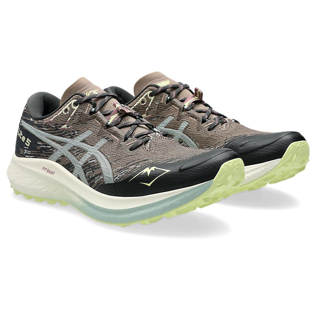 ASICS Fuji Lite 5 Taupe Grey Cold Moss