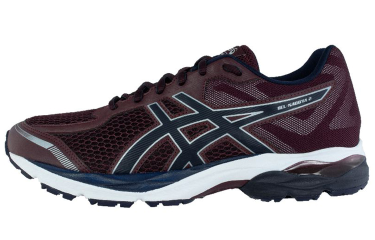 Asics Gel Nagoya 2 Abrasion Resistant Low top Running Shoes Men's Chestnut Red