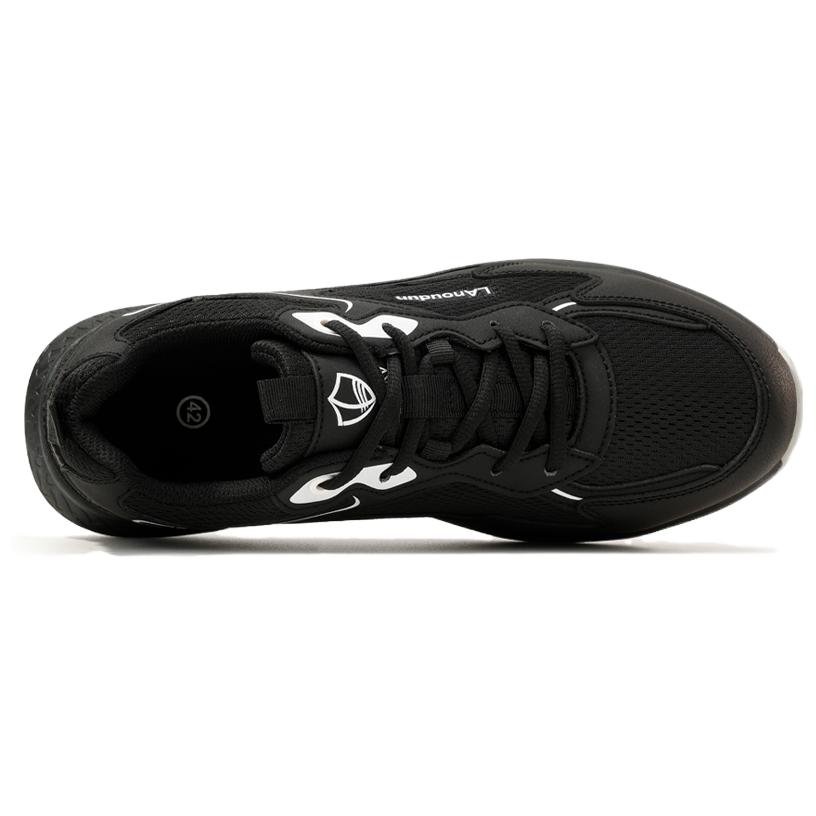 LANOUDUN Cushioning Slip Resistant Support Low top Outdoor Shoes Unisex Black