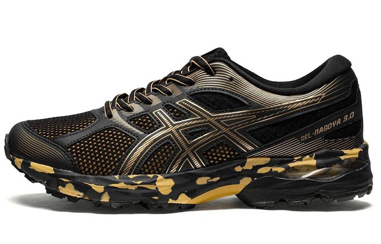 ASICS Gel Nagoya 3 Running Shoes Men's Low Top Black