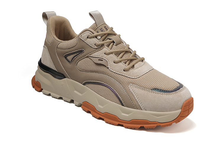 JEEP SPIRIT Abrasion Resistant Breathable Low top Outdoor Shoes Men’s Brown