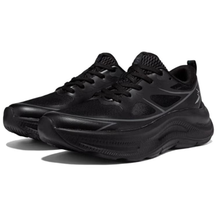 361° Slip Resistant Abrasion Resistant Low top Casual Sprint Running Shoes Women’s Obsidian Black