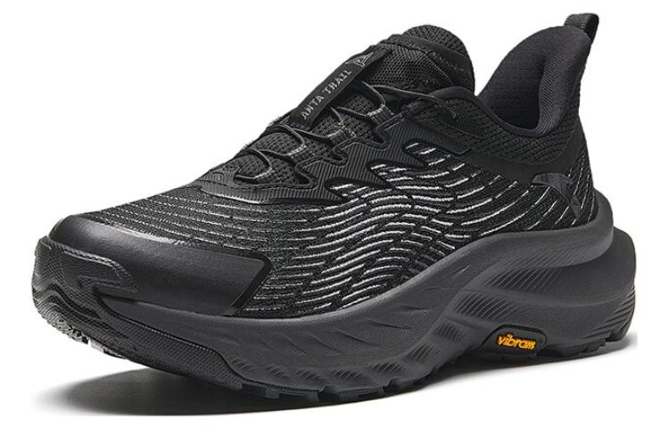Anta Slip Resistant Abrasion Resistant Support Low top Running Shoes Women’s Black Gray