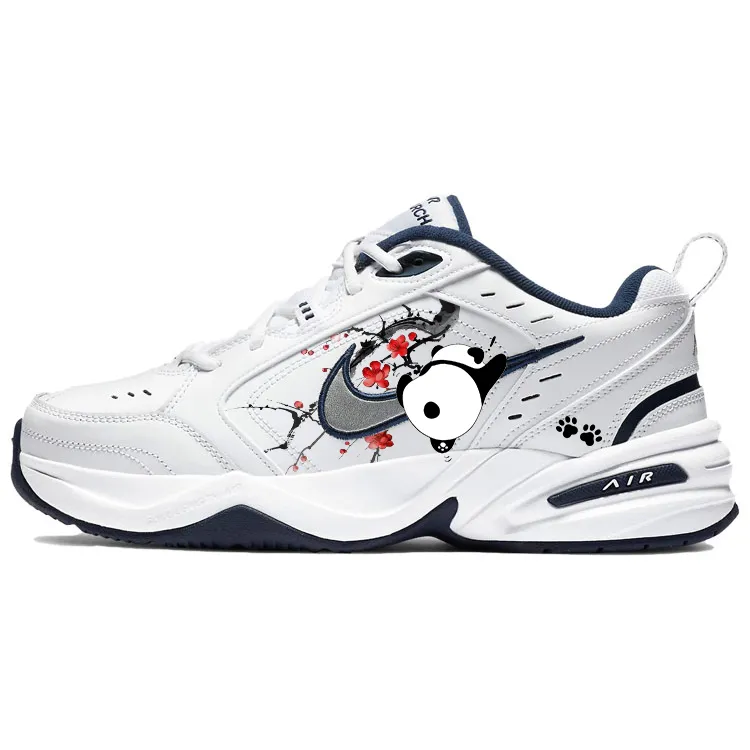 Nike Air Monarch 4 Slip Resistant Abrasion Resistant Slip Resistant Abrasion Resistant Low top Chunky Sneakers Unisex