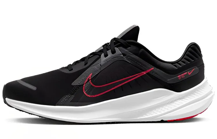 Nike Quest 5 Black Smoke Grey University Red