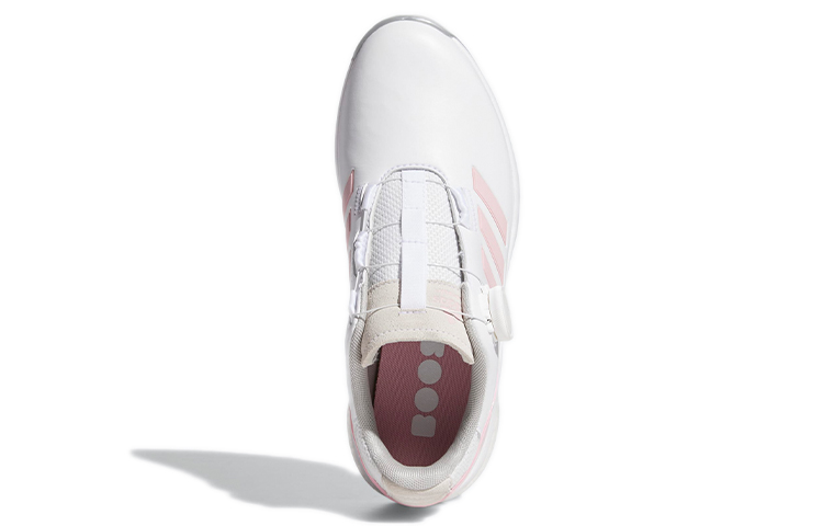 Женские кроссовки adidas EQT BOA Golf (бело-розовые) — фото 5