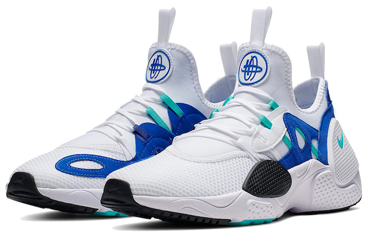 Мужские кроссовки Nike Huarache E.D.G.E. TXT (бело-синий) — Белый / синий — фото 2