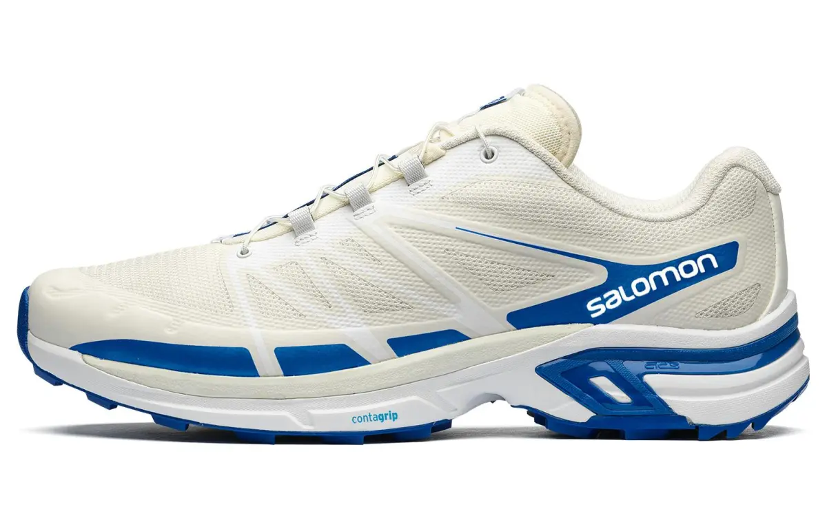 SALOMON x JJJJound XT Wings 2 Collaboration Mesh, Synthetic Leather Low top Casual Trail Running City Commuting
