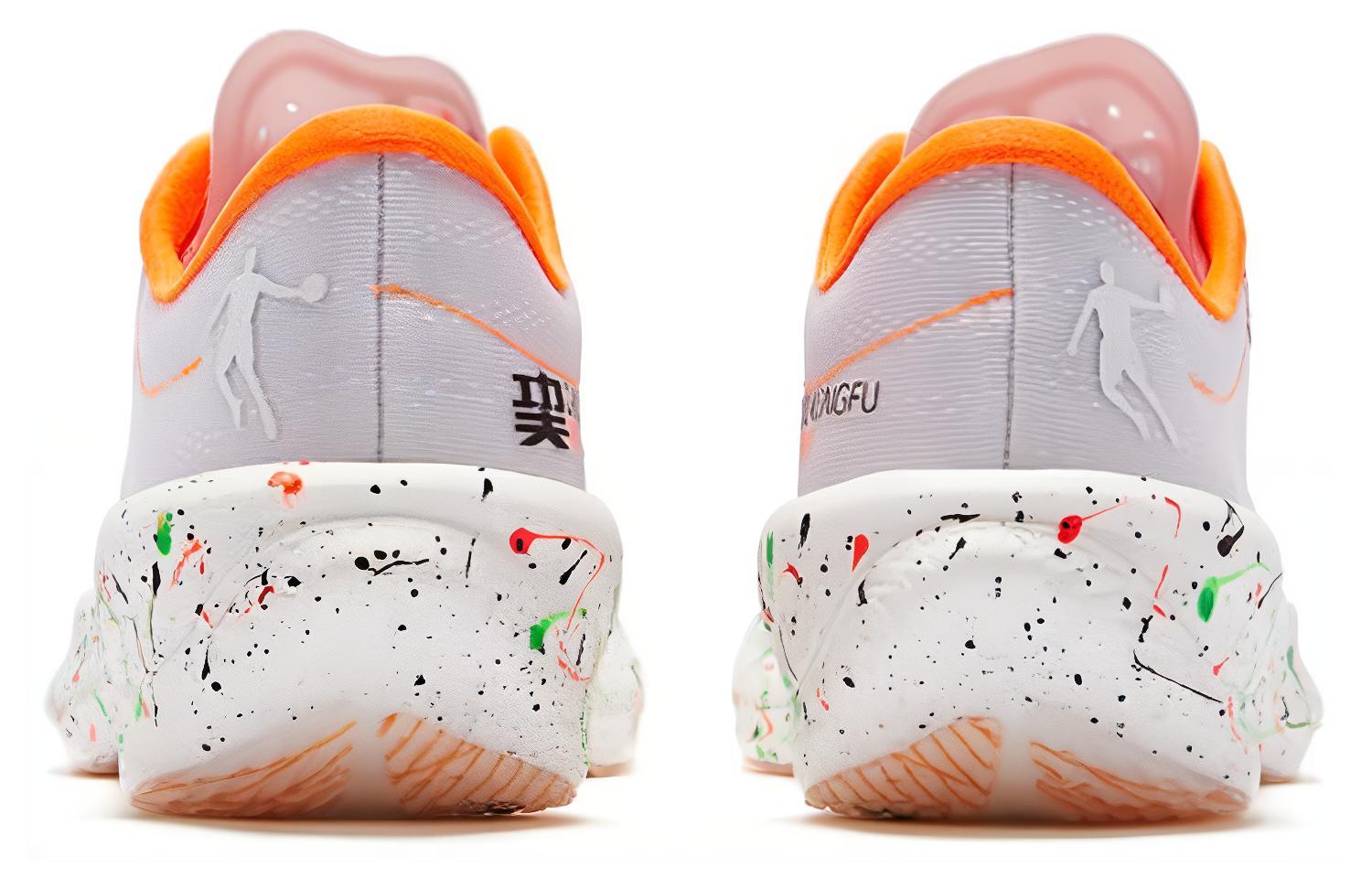 QIAODAN Feiying PB2.0 Cushioning Slip Resistant Abrasion Resistant Low top Running Shoes Men’s White