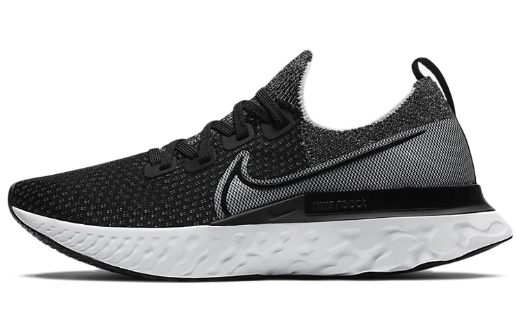 Nike React Infinity Run Flyknit Black White