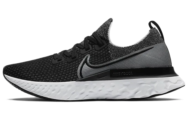 Nike React Infinity Run Flyknit Black White