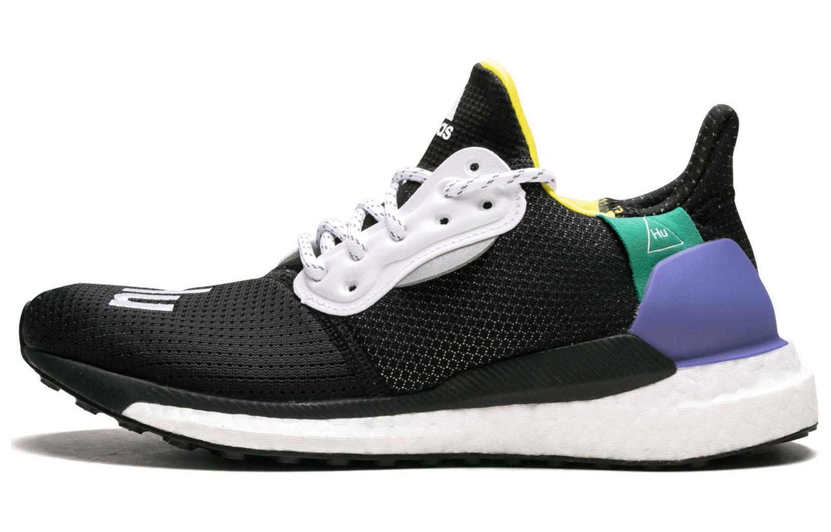 Solar Hu Pharrell x Solar Hu Wmns Adidas Glide 'Black' Women's