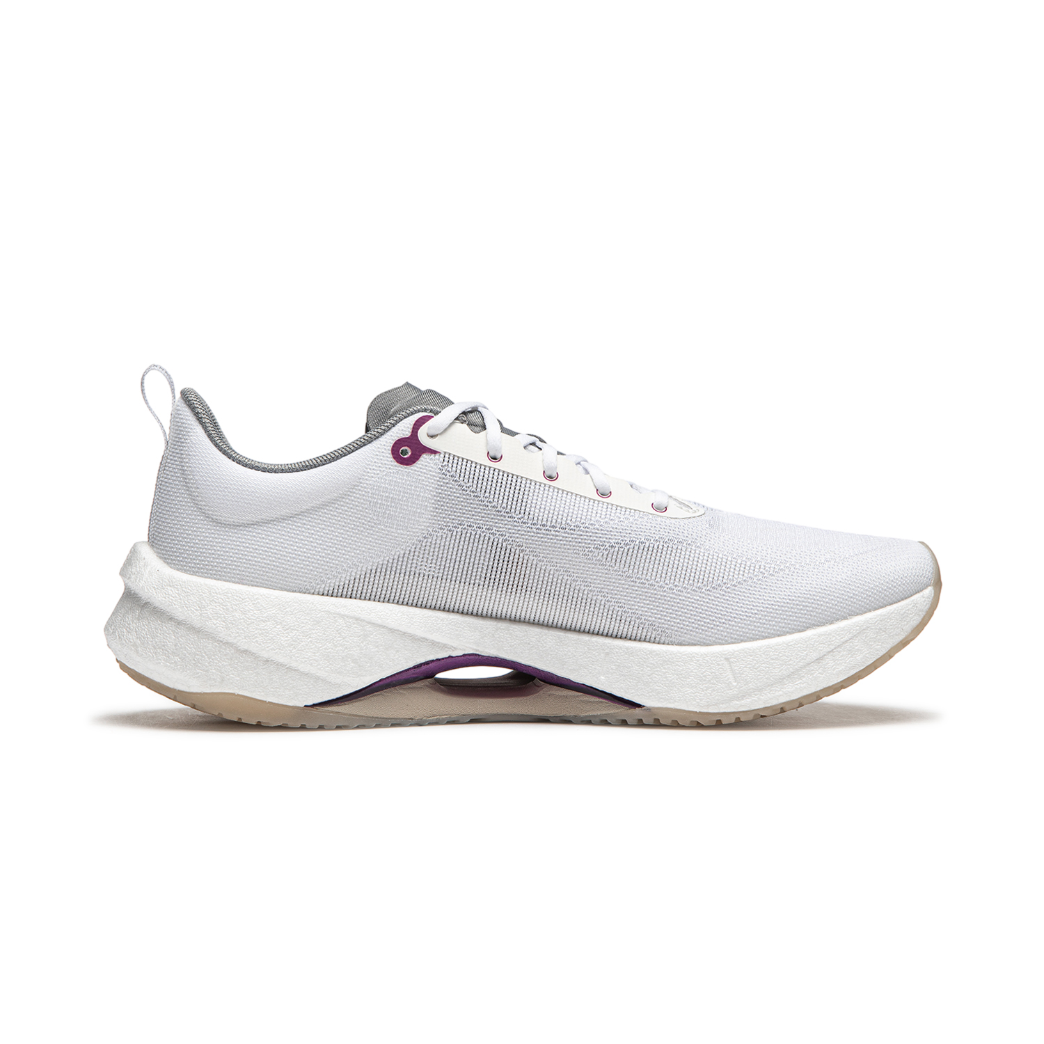 Li Ning Super Light 21 Fabric Cushioning Slip Resistant Abrasion Resistant Breathable Low top Running Shoes Women’s