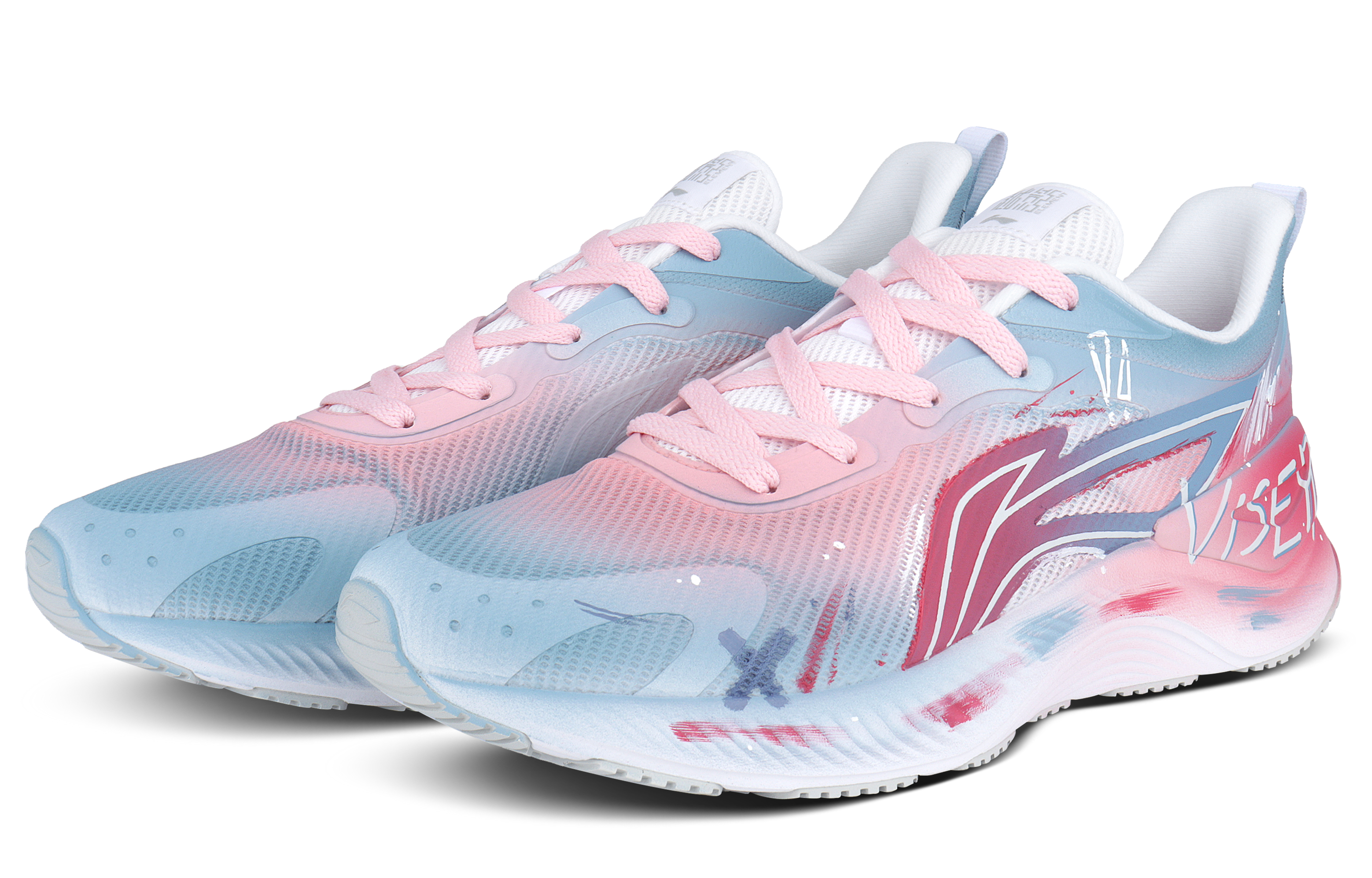 Li Ning Cushioning Slip Resistant Abrasion Resistant Cushioning Slip Resistant Abrasion Resistant Low top Casual