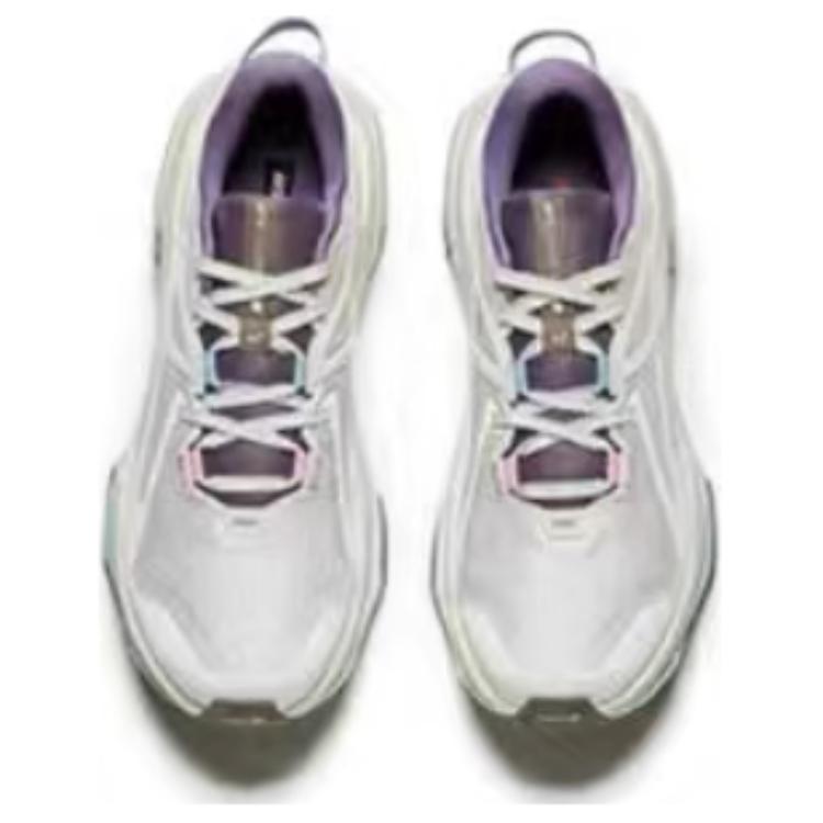 Anta Peregrine Falcon 2 Slip Resistant Abrasion Resistant Low top Running Shoes Women’s Beige Purple
