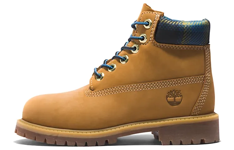 Timberland Premium 6 Inch Abrasion Resistant Short Outdoor Boots Women's Brown Blue