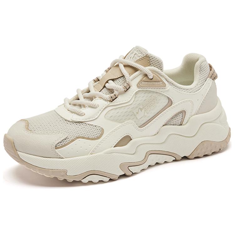 QIAODAN Cushioning Breathable Low top Running Shoes Women’s Beige Brown