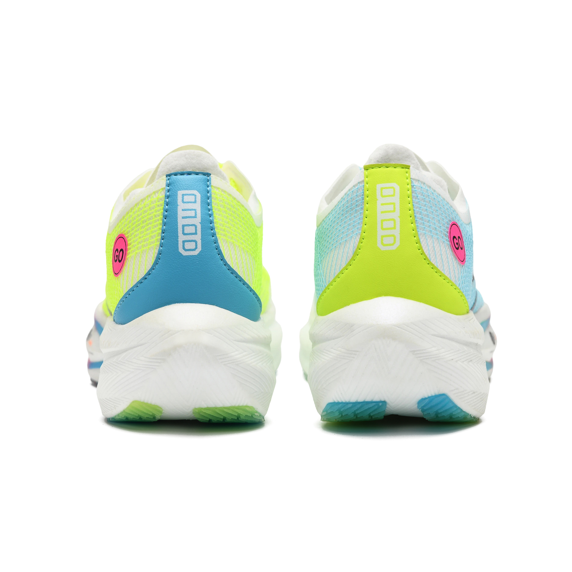 ONOD Low top Running Shoes Men’s Blue Green Mismatched
