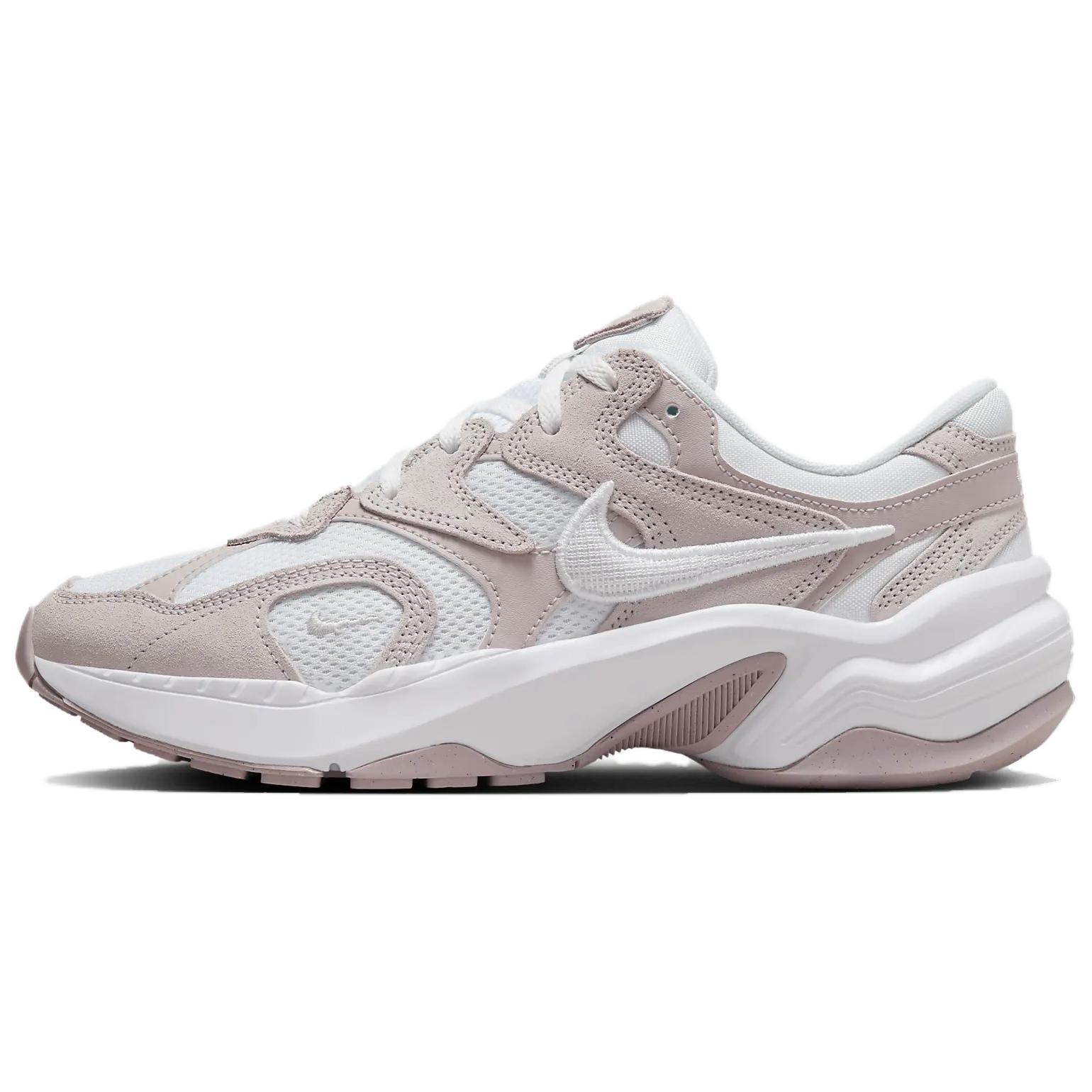 Женские кроссовки Nike AL8 (бело-розовые)