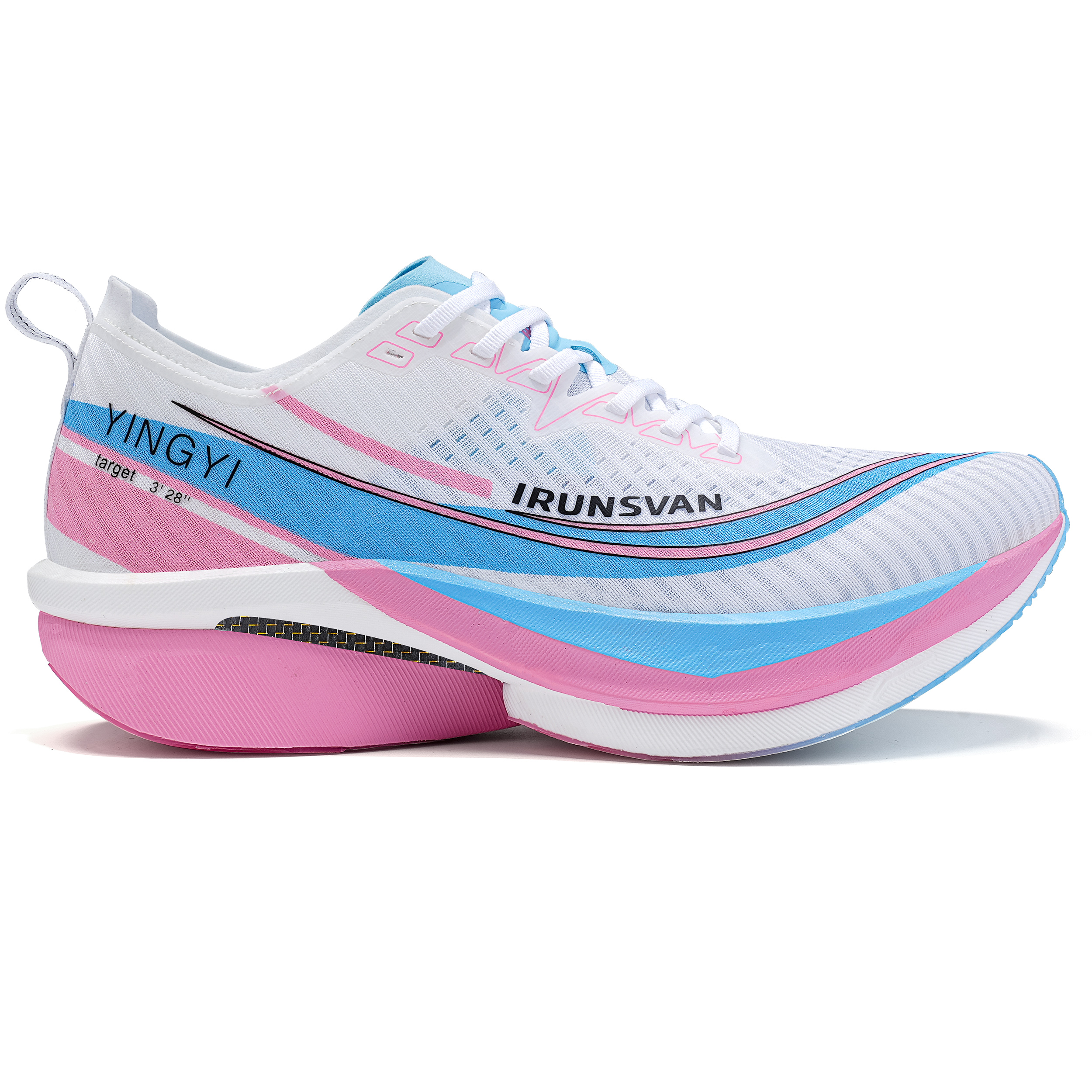 IRUNSVAN Fall Running Shoes Unisex Mismatched New Green Plum Cooking Wine