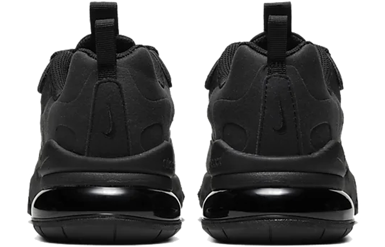Женские кроссовки Nike Air Max 270 React (черные) — фото 4