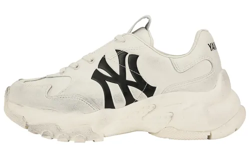 MLB Big Ball Chunky Sneakers Unisex Low Top Beige