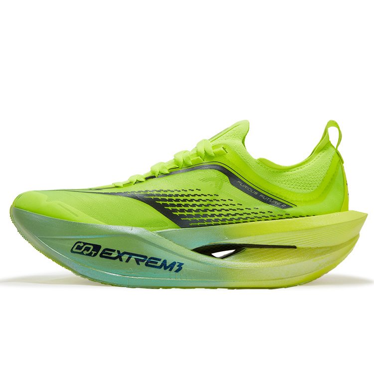 361° Feiyang Future 2.0 Low top Carbon Plate Casual Marathon Racing Running Shoes Unisex Neon Solar Yellow