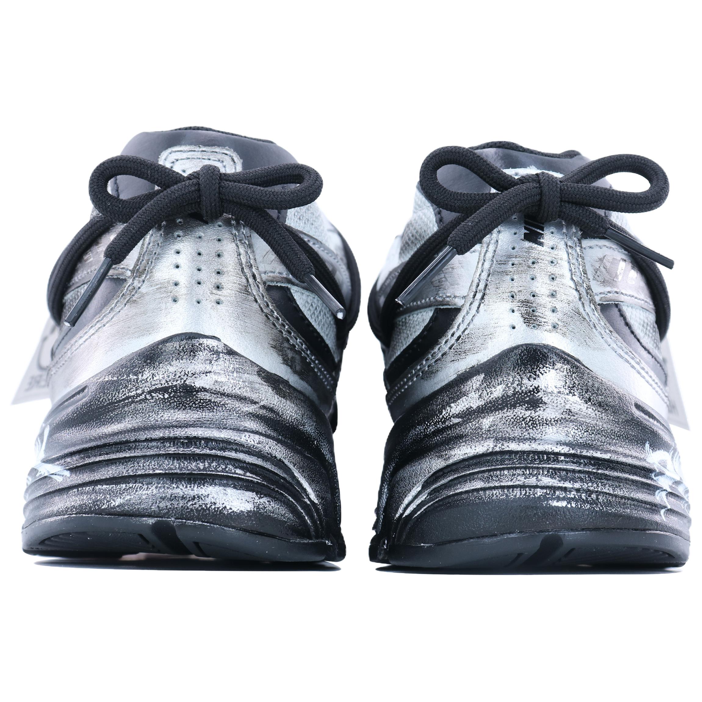 Nike Initiator Low top Casual City Commuting Running Shoes Men’s Black Silver
