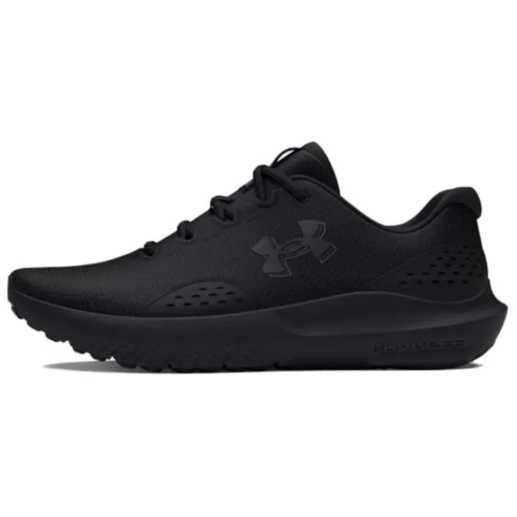 Under Armour Charged Surge 4 Abrasion Resistant Low top Running Shoes Women's Black