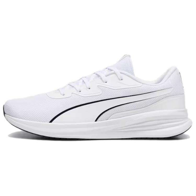 PUMA Night Runner V3 Comfortable And Lightweight Slip Resistant Abrasion Resistant Low top Casual Running Shoes Unisex