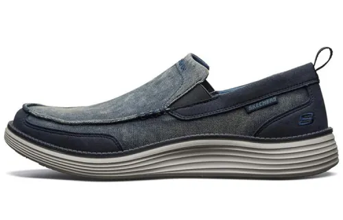 Skechers Status 2.0 Comfortable Men's Casual Shoes Men's Marine Blue