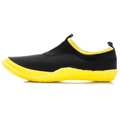 Li Ning Abrasion Resistant Breathable Low top Running Shoes Men's Black Yellow