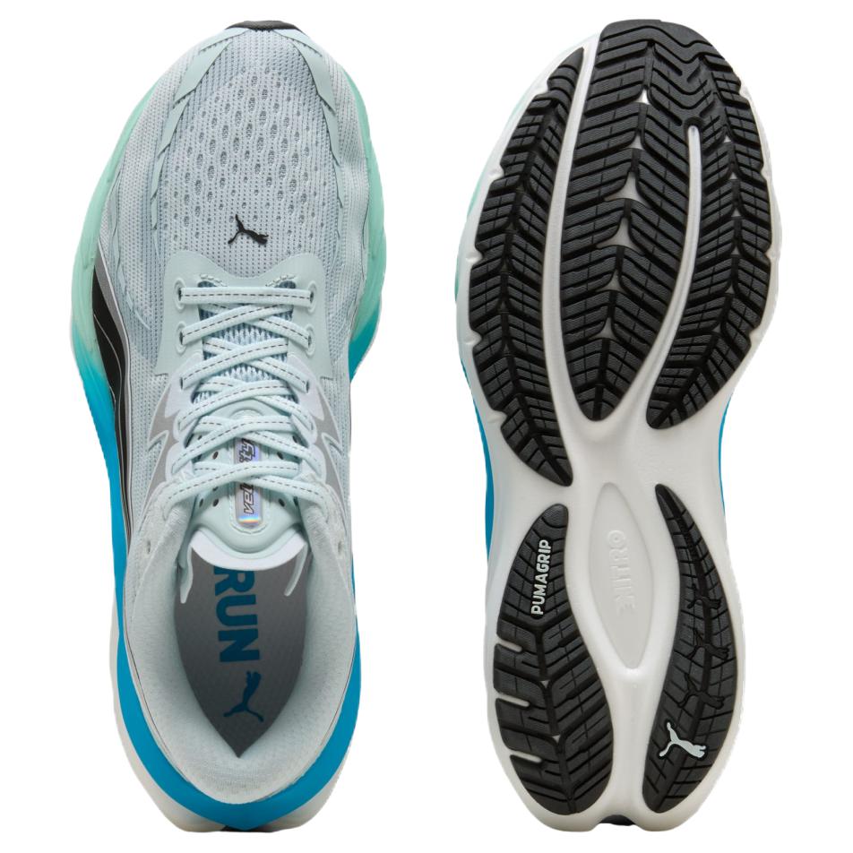 PUMA Velocity NITRO 4 Classic And Versatile Breathable Running Shoes Unisex Blue