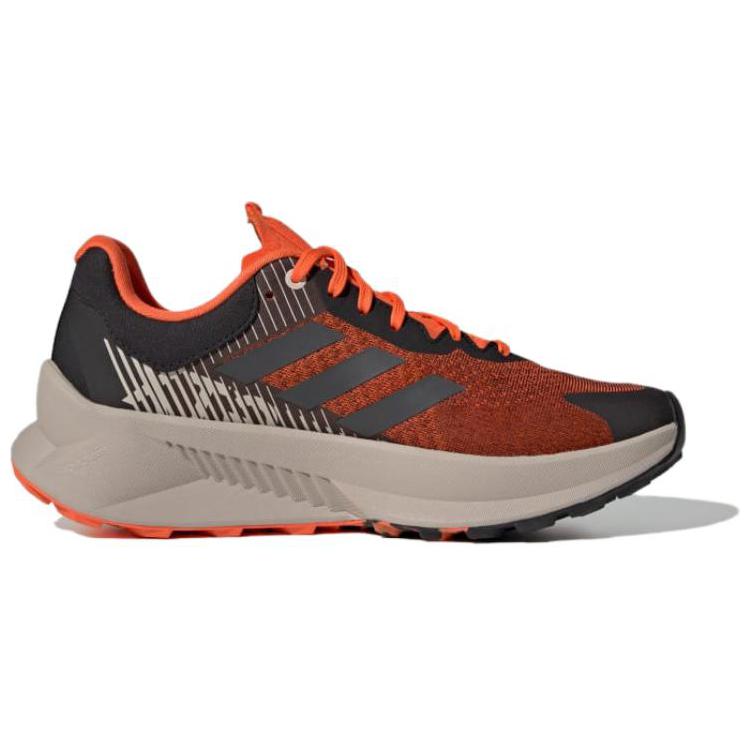 Adidas Terrex Soulstride Flow Gore Tex Core Black Grey Semi Impact Orange Women’s