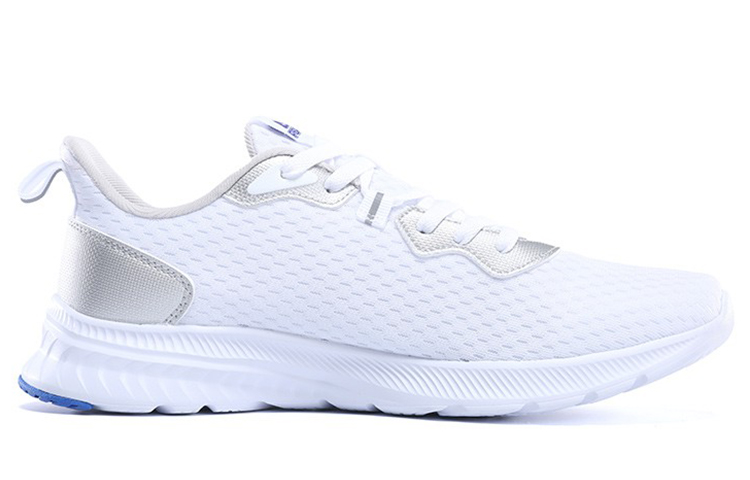 PEAK Slip Resistant Abrasion Resistant Low top Running Shoes Men’s White Blue