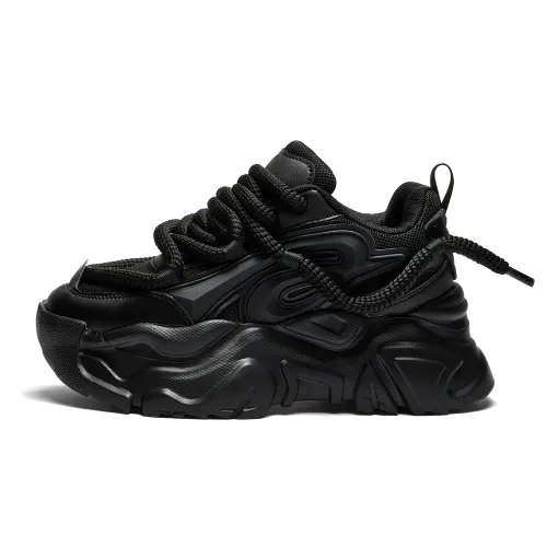 A 1 AK KOH ENTERPRISE Abrasion Resistant Low top Chunky Sneakers Unisex
