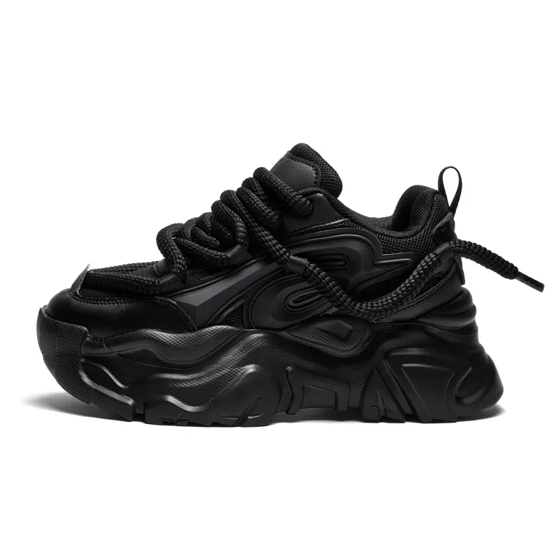 A 1 AK KOH ENTERPRISE Abrasion Resistant Low top Chunky Sneakers Unisex