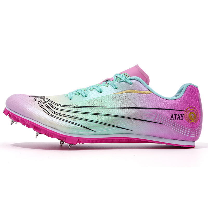 ATAY Slip Resistant, Abrasion Resistant, Breathable Low top Running Shoes Unisex Dazzling Color Apple Green